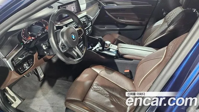 BMW 5 Series (G30) 2020 Синий из Кореи, фото 2