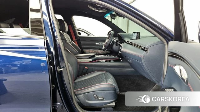 Genesis GV70 2021 Синий из Кореи, фото 2