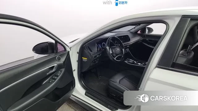 Hyundai Sonata (DN8) 2019 Белый из Кореи, фото 2