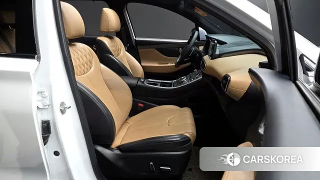 Hyundai The New Santa Fe 2021 Белый из Кореи, фото 2