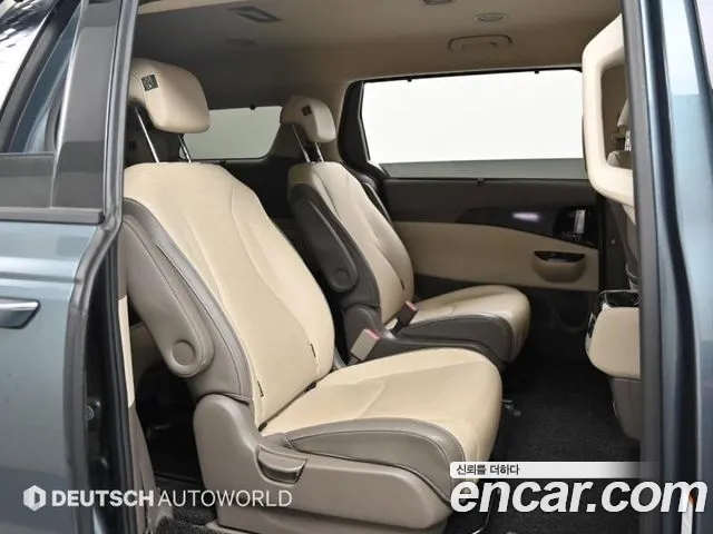Kia Carnival 4th generation 2021 Небесно-голубой из Кореи, фото 2