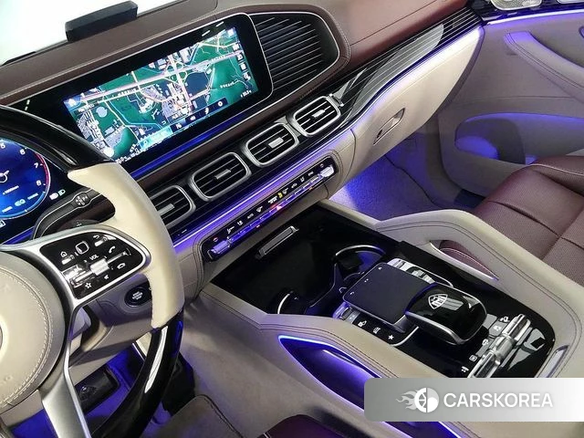 Mercedes-Benz GLS - Class X167 2023 Серебряный двухцветный из Кореи, фото 2