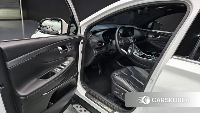 Hyundai The New Santa Fe 2021 Белый из Кореи, фото 2