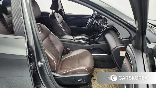 Hyundai Tucson Hybrid (NX4) 2020 Серый из Кореи, фото 2