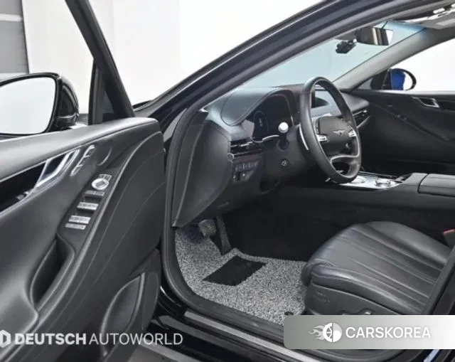 Genesis G80 (RG3) 2022 Черный из Кореи, фото 2