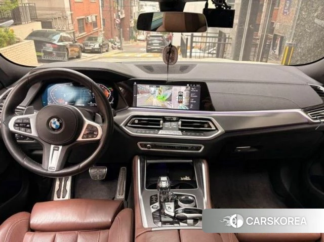 BMW X6 (G06) 2022 Серебристо-серый из Кореи, фото 2