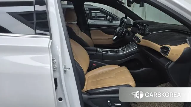 Hyundai The New Santa Fe 2021 Белый из Кореи, фото 2