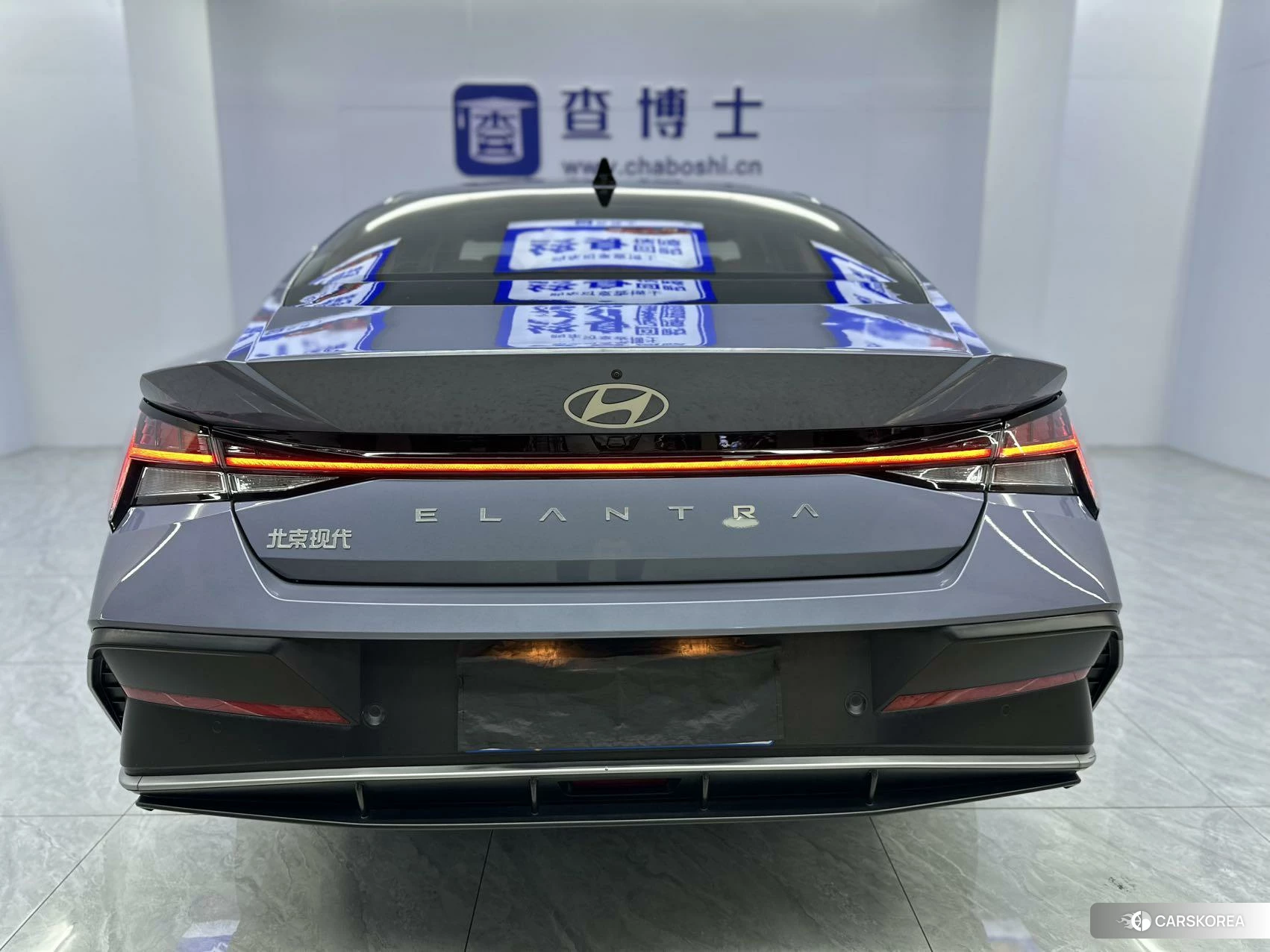 Hyundai Elantra 2023 Синий из Китая, фото 2