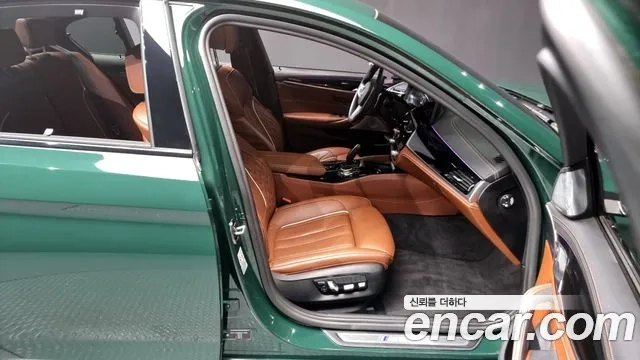 BMW 5 Series (G30) 2021 Зеленый из Кореи, фото 2