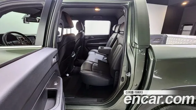 Ssangyong The New Rexton Sport 2021 Светло-зеленый из Кореи, фото 2