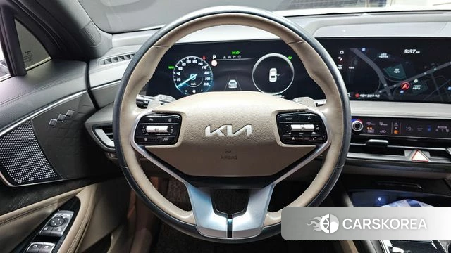 Kia K8 Hybrid 2022 Белый из Кореи, фото 2