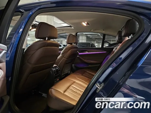 BMW 5 Series (G30) 2020 Синий из Кореи, фото 2