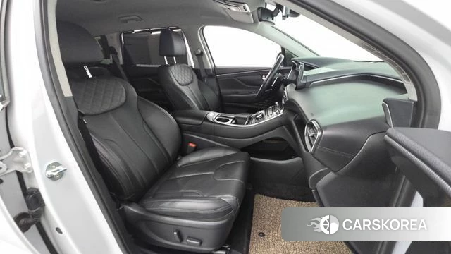 Hyundai The New Santa Fe 2022 Белый из Кореи, фото 2