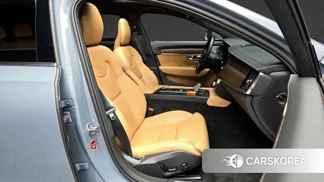 Volvo S90 2021 Небесно-голубой из Кореи, фото 2