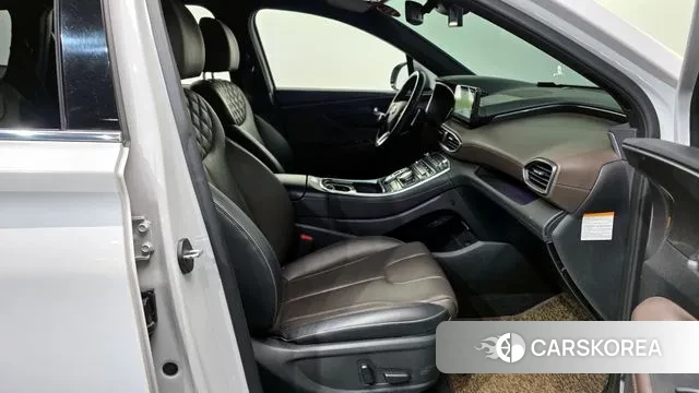 Hyundai The New Santa Fe 2022 Белый из Кореи, фото 2