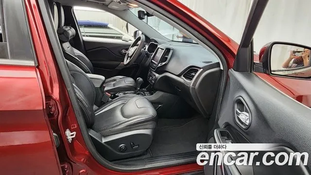 Jeep Cherokee (KL) 2019 Красный из Кореи, фото 2