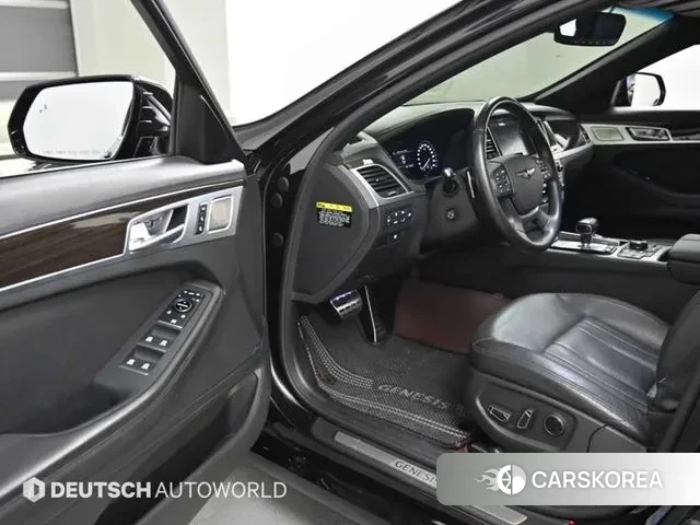 Genesis G80 2019 Черный из Кореи, фото 2