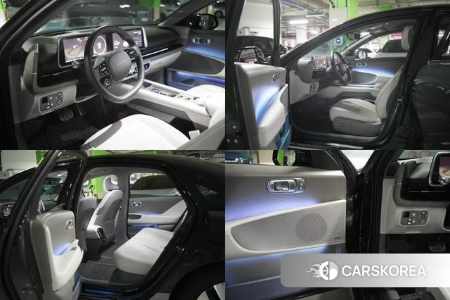 Hyundai Ionic 6 2023 Темно-зеленый из Кореи, фото 2