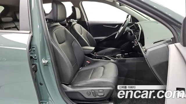 Kia Di Ol Nu Niro 2022 Темно-зеленый из Кореи, фото 2