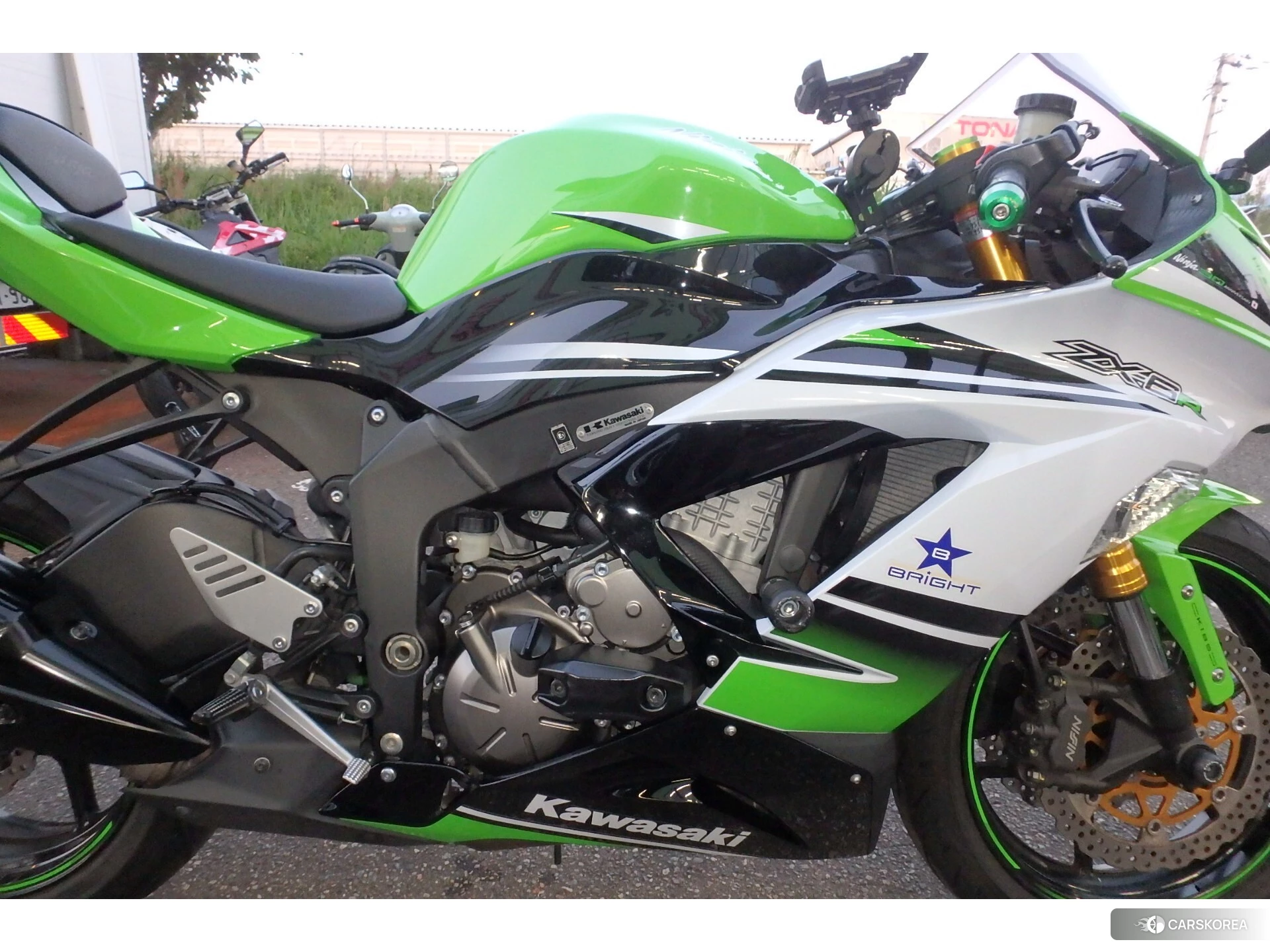 Kawasaki NINJA ZX-6R 2014 из Японии, фото 4
