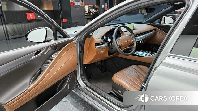 Genesis G80 (RG3) 2021 Серебристо-серый из Кореи, фото 2