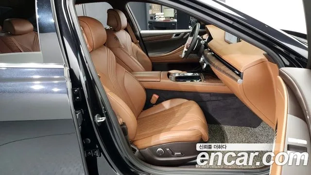 Genesis G80 (RG3) 2021 Черный из Кореи, фото 2