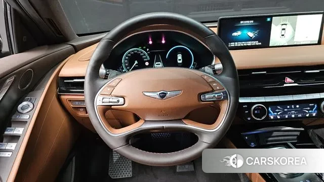 Genesis G80 (RG3) 2022 Черный из Кореи, фото 2