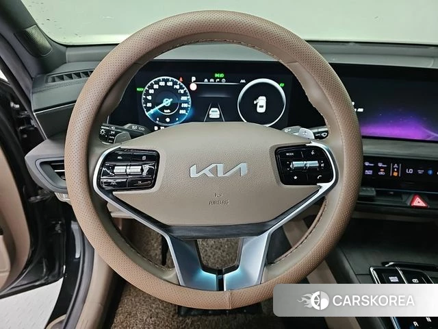Kia K8 Hybrid 2022 Черный из Кореи, фото 2