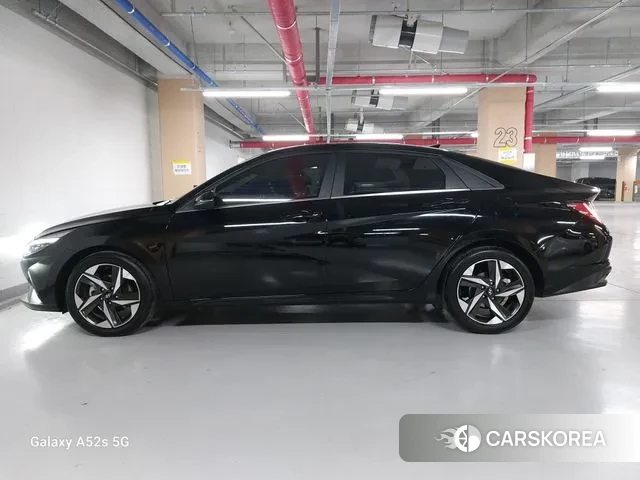 Hyundai Avante (CN7) 2020 Черный из Кореи, фото 2