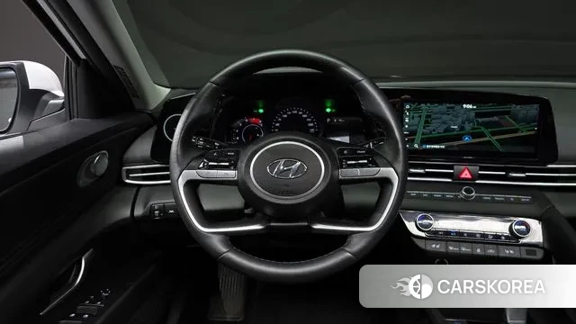 Hyundai Avante (CN7) 2023 Белый из Кореи, фото 2