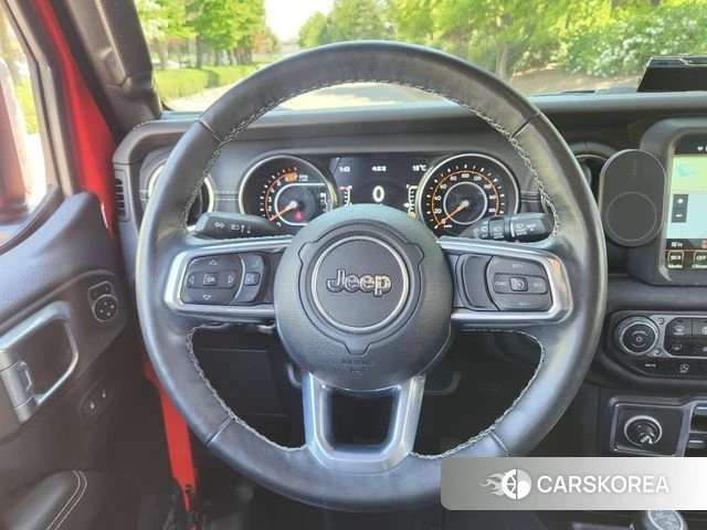 Jeep Wrangler (JL) 2021 Красный из Кореи, фото 2