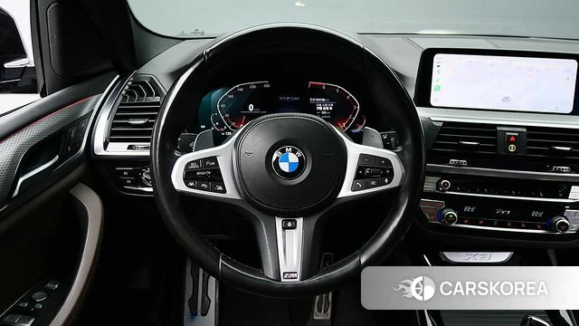 BMW X3 (G01) 2021 Черный из Кореи, фото 2