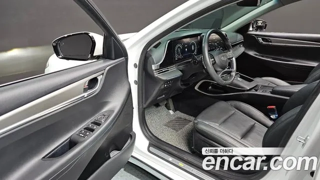 Hyundai The New Grandeur IG Hybrid 2021 Белый из Кореи, фото 2