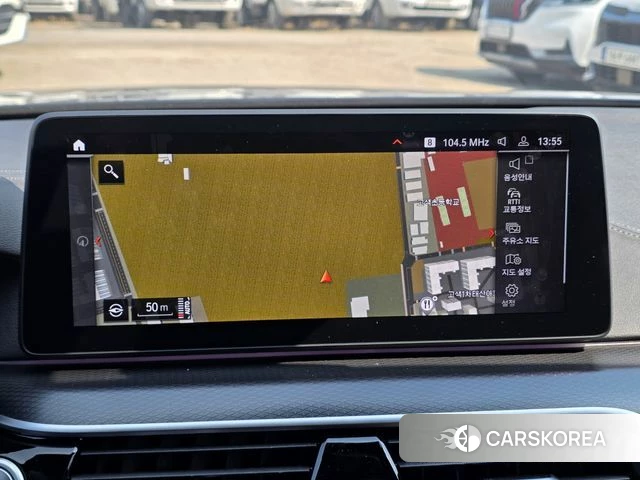 BMW 5 Series (G30) 2023 Черный из Кореи, фото 2