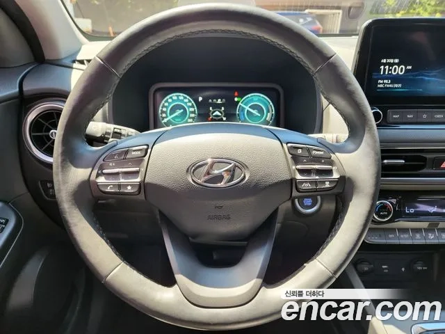 Hyundai The New Kona Hybrid 2021 Белый из Кореи, фото 2