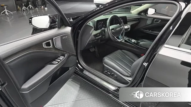 Kia K8 Hybrid 2022 Черный из Кореи, фото 2