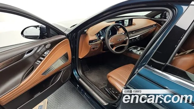 Genesis G80 (RG3) 2022 Синий из Кореи, фото 2