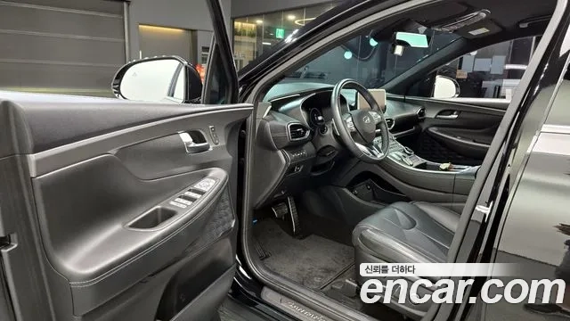 Hyundai The New Santa Fe 2023 Черный из Кореи, фото 2