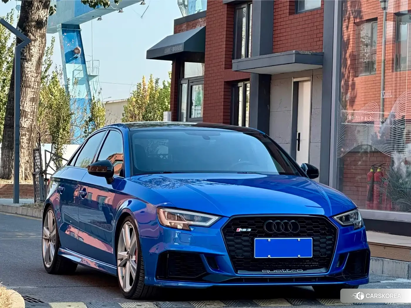Audi RS 3 2018 Синий из Китая, фото 2