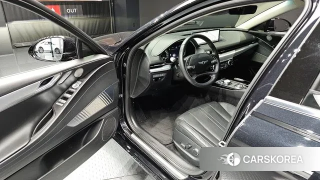 Genesis Electrified G80 (RG3) 2023 Черный из Кореи, фото 2