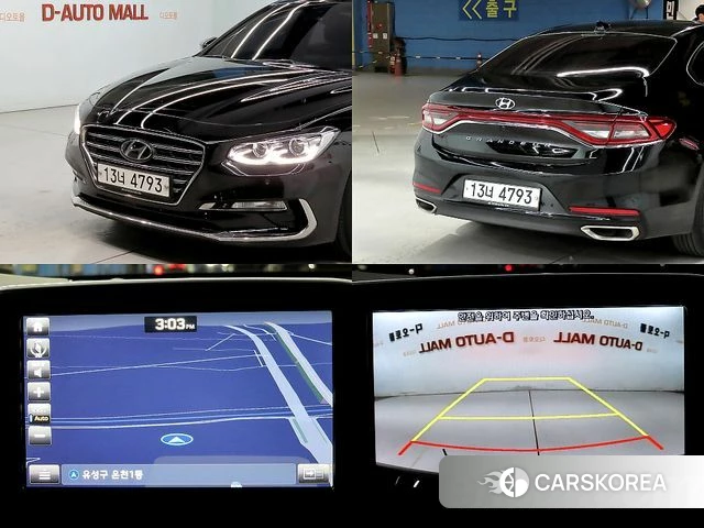 Hyundai Grandeur IG 2018 Черный из Кореи, фото 2