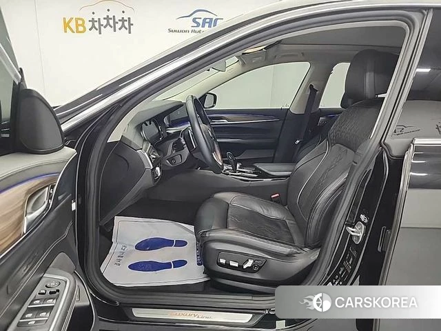 BMW 6 Series GT (G32) 2018 Черный из Кореи, фото 2