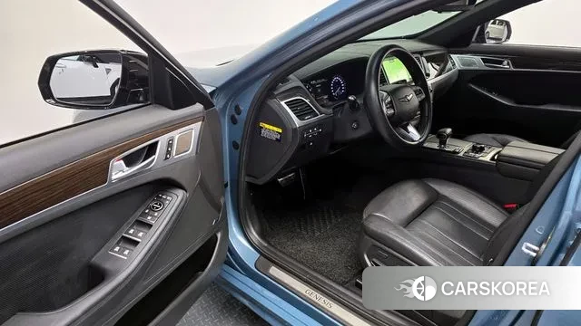 Genesis G80 2018 Небесно-голубой из Кореи, фото 2