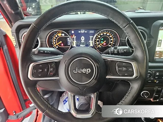Jeep Wrangler (JL) 2022 Красный из Кореи, фото 2
