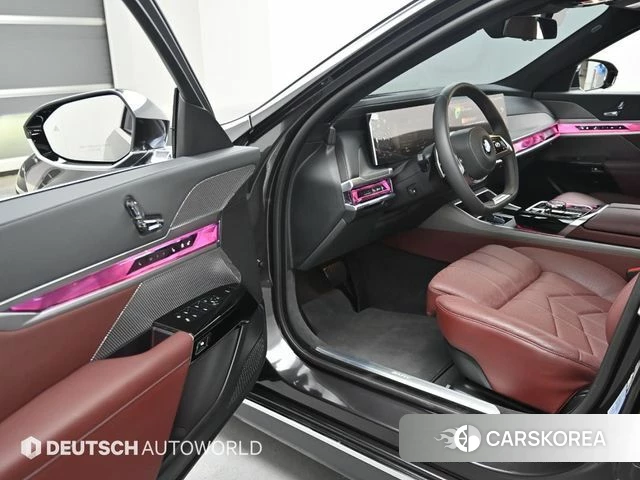 BMW 7 Series (G70) 2023 Серый из Кореи, фото 2