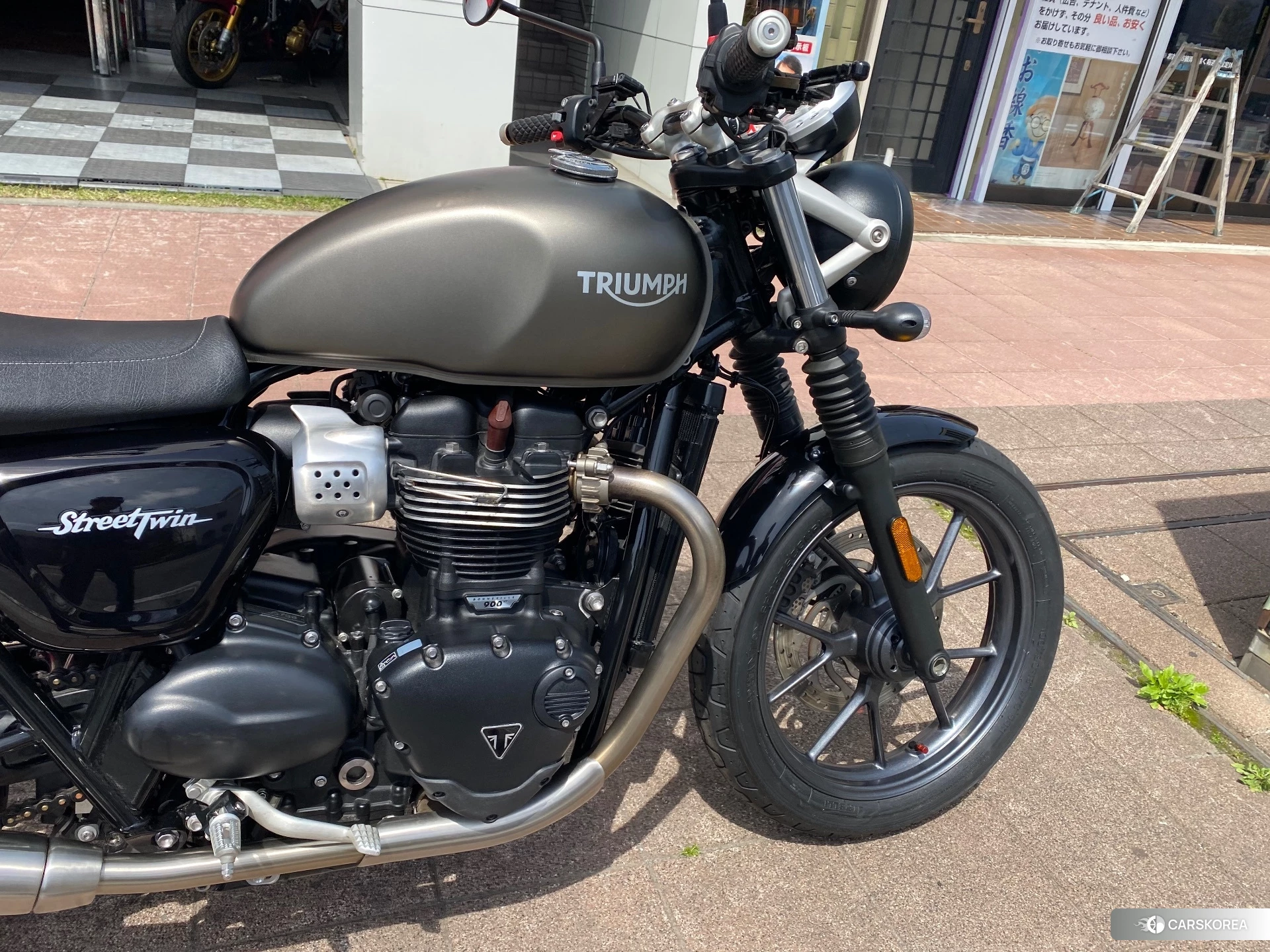 Triumph STREET TWIN 2017 из Японии, фото 4
