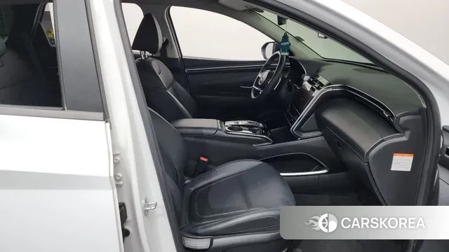 Hyundai Tucson Hybrid (NX4) 2021 Белый из Кореи, фото 2