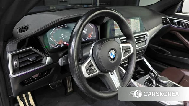 BMW 4 Series (G22) 2021 Синий из Кореи, фото 2