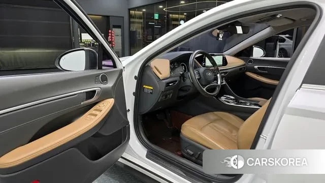 Hyundai Sonata Hybrid (DN8) 2020 Белый из Кореи, фото 2