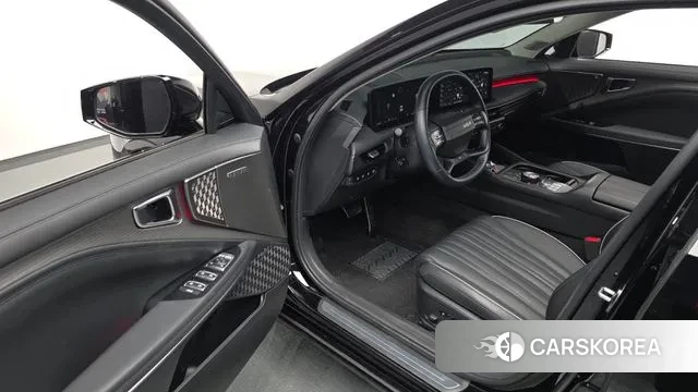 Kia The New K8 Hybrid 2024 Черный из Кореи, фото 2